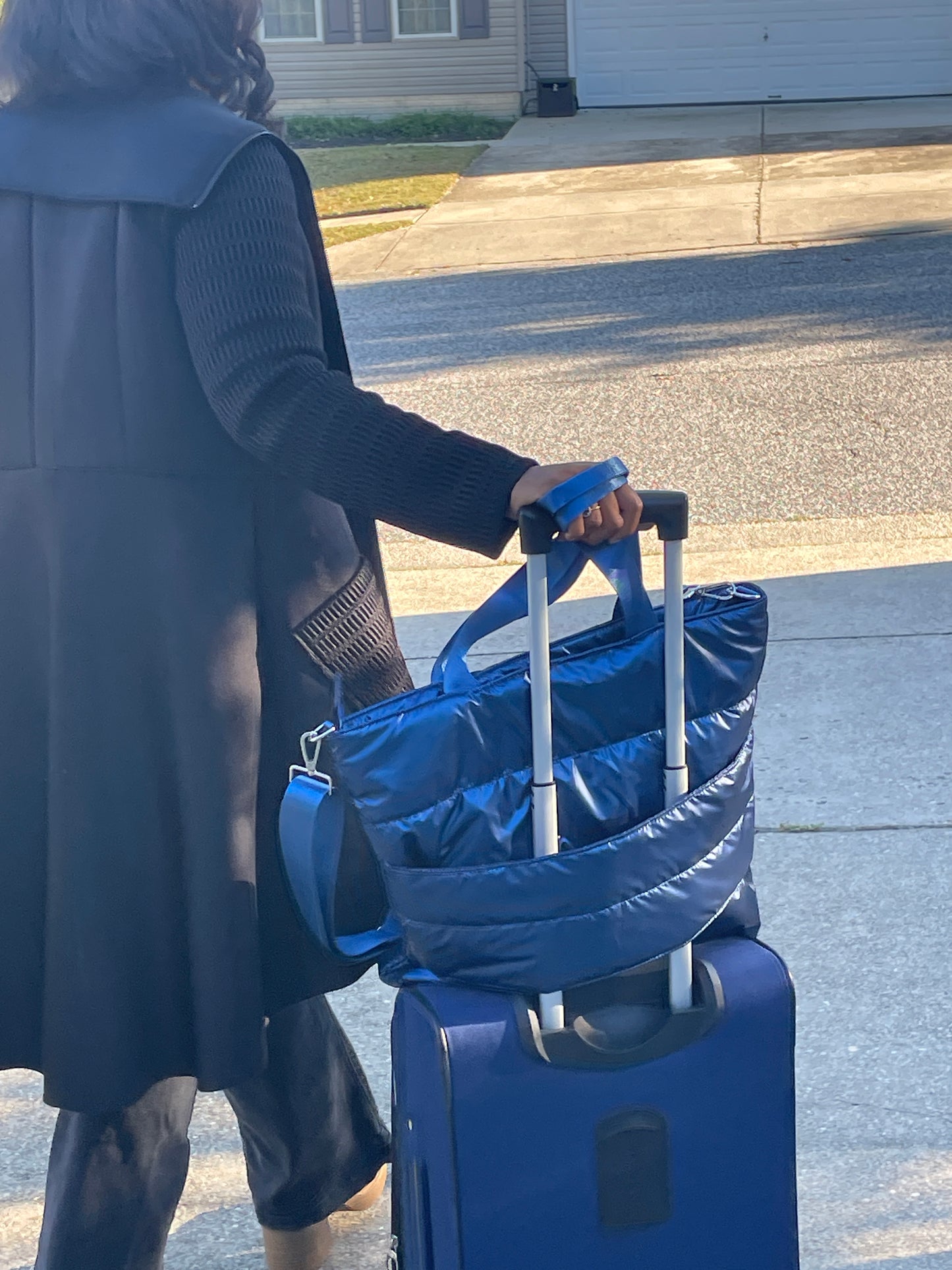 Zeta Puffer Weekender Bag