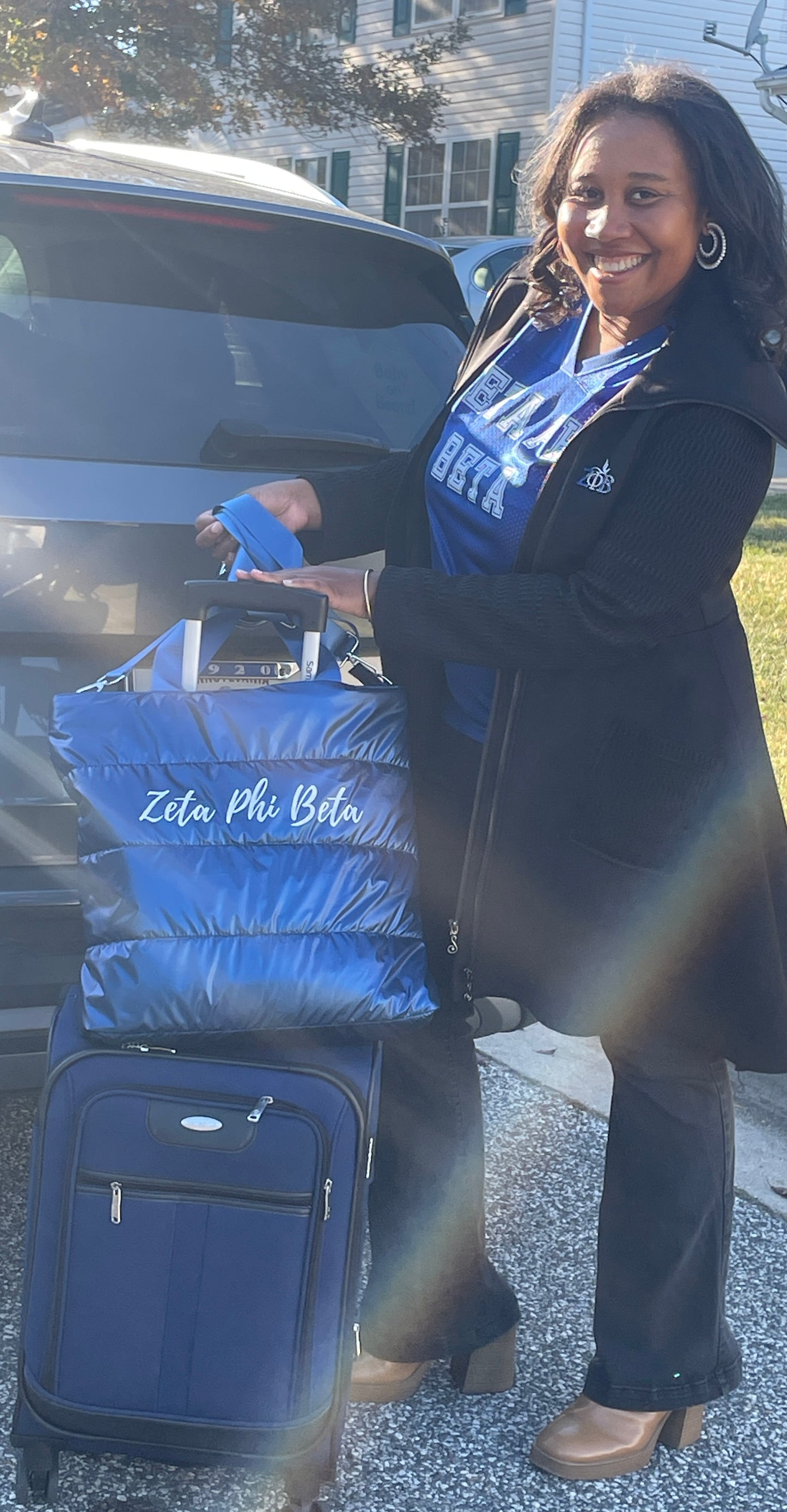 Zeta Puffer Weekender Bag