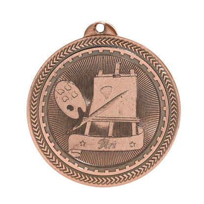 2 inch Art Laserable BriteLazer Medal