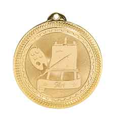 2 inch Art Laserable BriteLazer Medal