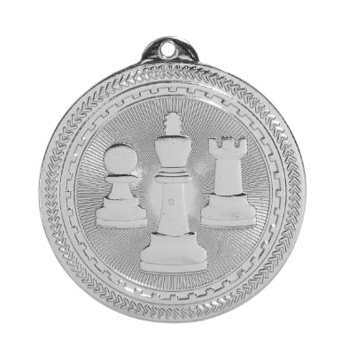 2 inch Chess Laserable BriteLazer Medal