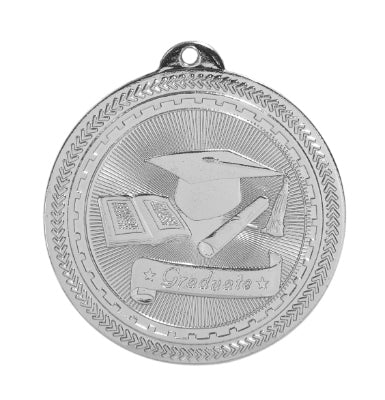 2 inch  Graduate Laserable BriteLazer Medal