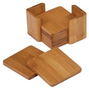 Bamboo Coasters and Holders