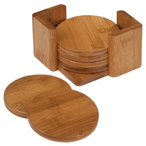 Bamboo Coasters and Holders