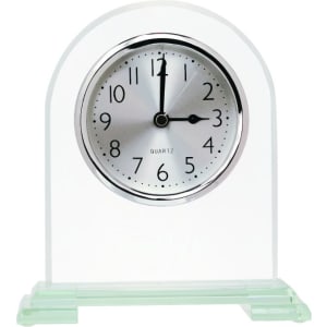 6 1/2" Glass Clock