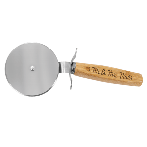 9 1/4" Bamboo Pizza Cutter