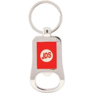 2 1/8" Colored Laserable Bottle Opener Keychain