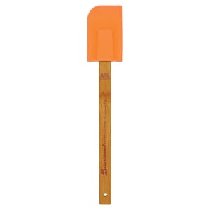 11 3/4" Colored Silicone Spatula with Bamboo Handle