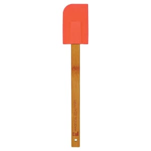 11 3/4" Colored Silicone Spatula with Bamboo Handle