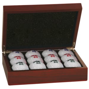 Rosewood Finish Executive Golf Set and Ball Box (Balls not included)