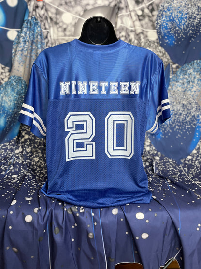 Zeta Phi Beta Ladies Football Jersey