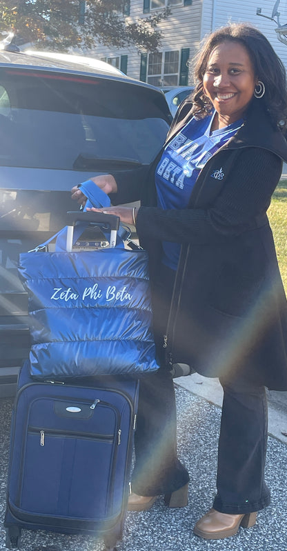 Zeta Puffer Weekender Bag