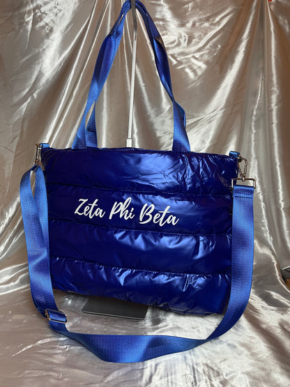 Zeta Puffer Weekender Bag