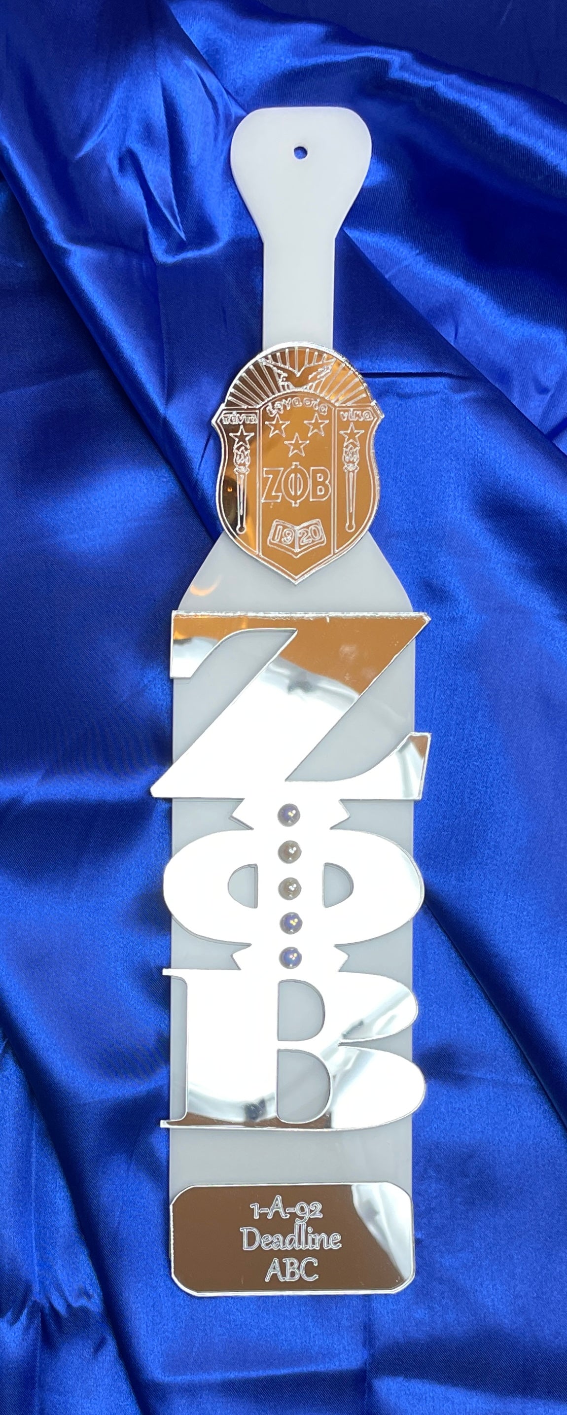 Zeta Phi Beta outlet Paddle