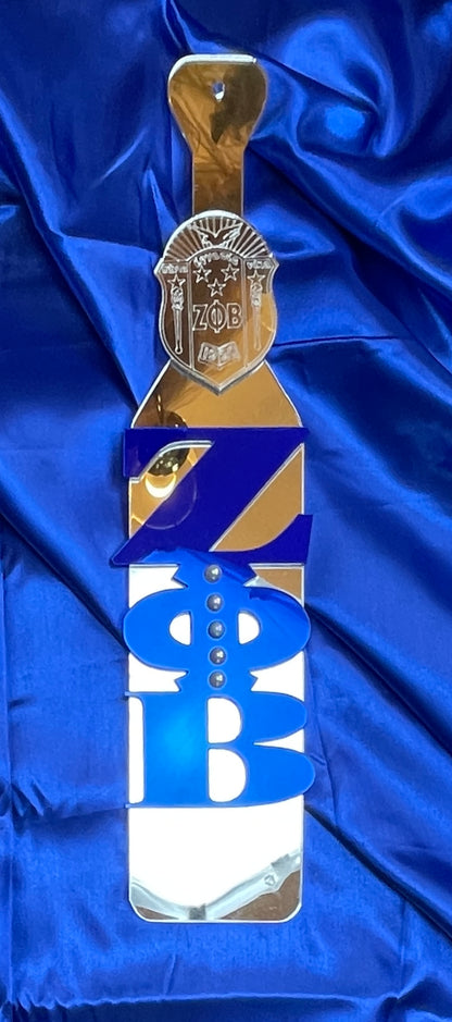 Zeta Phi Beta Decorative Paddle