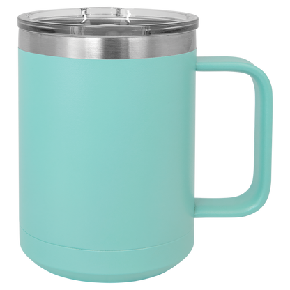 Polar Camel 15 oz. Vacuum Insulated Mug with Slider Lid