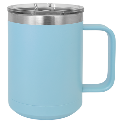 Polar Camel 15 oz. Vacuum Insulated Mug with Slider Lid