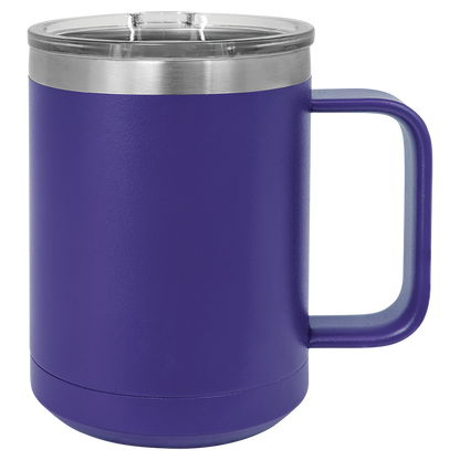 Polar Camel 15 oz. Vacuum Insulated Mug with Slider Lid