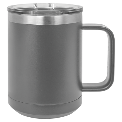 Polar Camel 15 oz. Vacuum Insulated Mug with Slider Lid