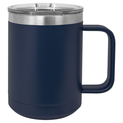 Polar Camel 15 oz. Vacuum Insulated Mug with Slider Lid