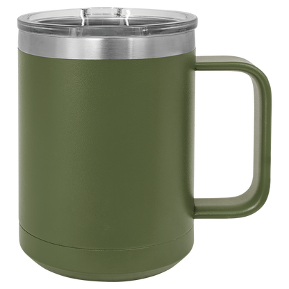 Polar Camel 15 oz. Vacuum Insulated Mug with Slider Lid