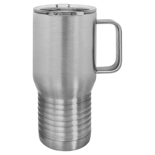 Polar Camel Stainless Steel Vacuum Insulated Travel Mug with Slider Lid