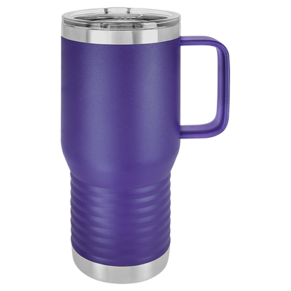 Polar Camel Stainless Steel Vacuum Insulated Travel Mug with Slider Lid