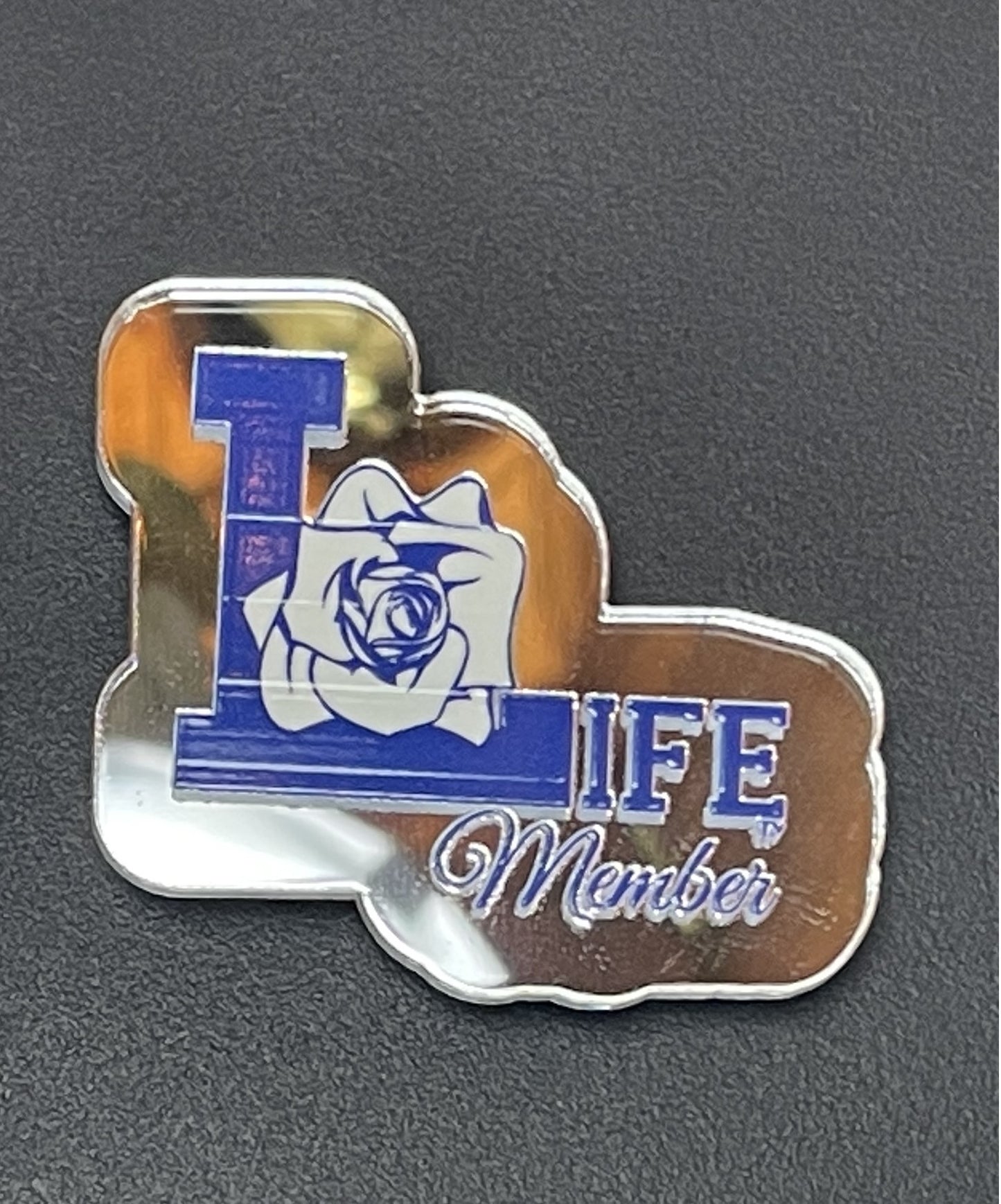 Copy Zeta Life Member Logo Lapel Pin