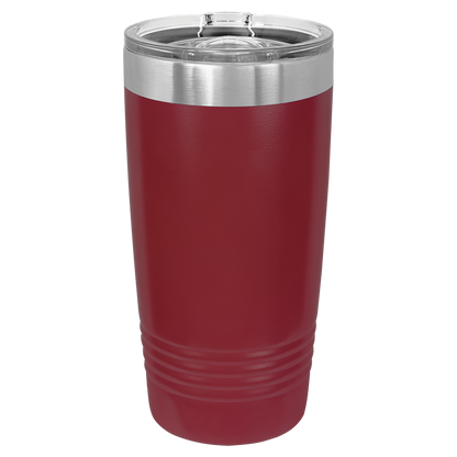 Polar Camel Stainless Steel Vacuum Insulated Ring Neck Tumbler with Slider Lid