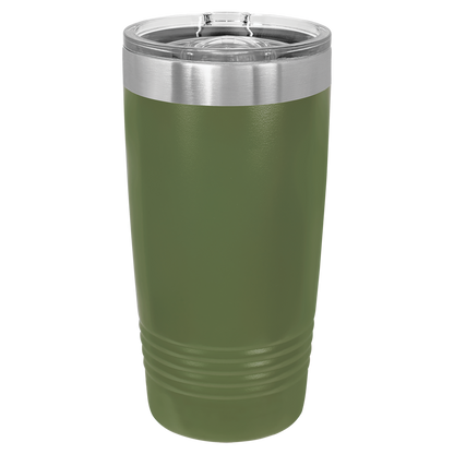 Polar Camel Stainless Steel Vacuum Insulated Ring Neck Tumbler with Slider Lid