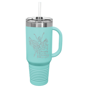 Fundraiser: Polar Camel 40 oz. Travel Mug with Handle, Straw Included