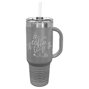 Fundraiser: Polar Camel 40 oz. Travel Mug with Handle, Straw Included