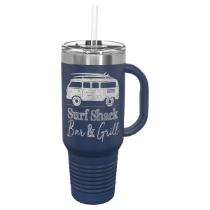 Fundraiser: Polar Camel 40 oz. Travel Mug with Handle, Straw Included