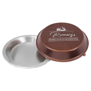 9" Aluminum Pie Pan with Colored Lid