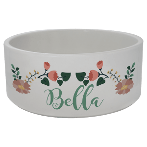 Sublimatable Ceramic Pet Bowl