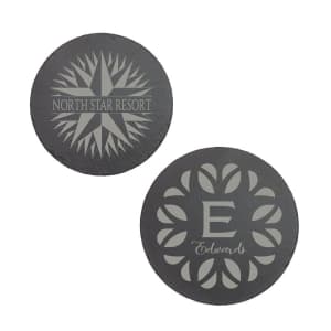 Round Slate Plaque Sample Set