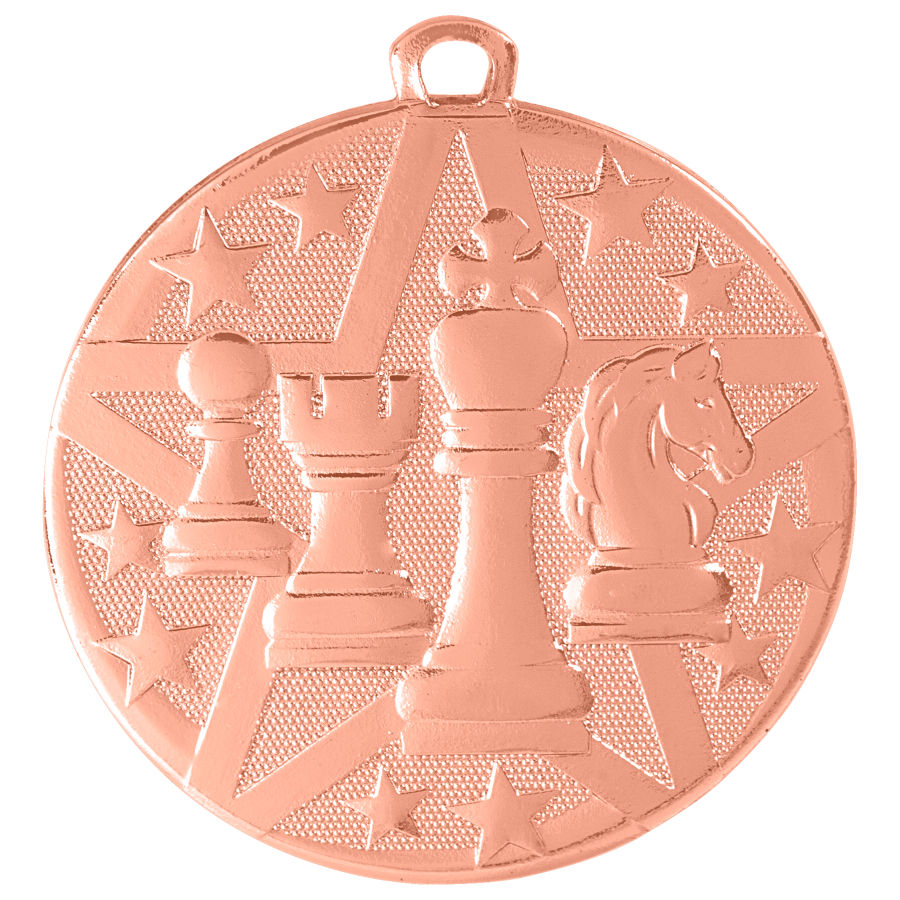 2 inch Superstar Chess Medal