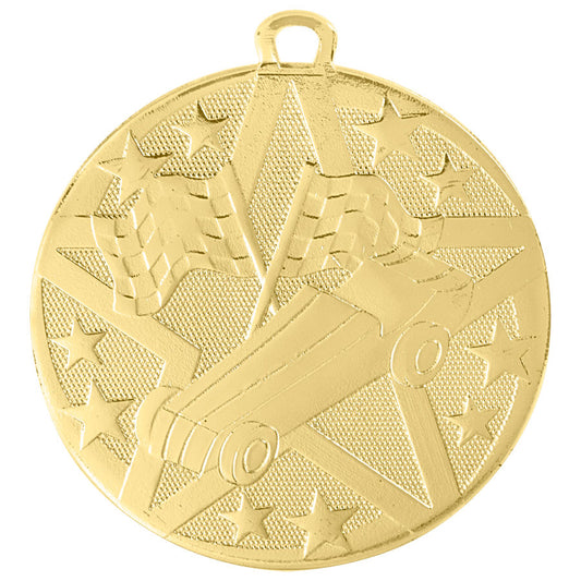 2 inch Superstar Pinewood Derby Medal