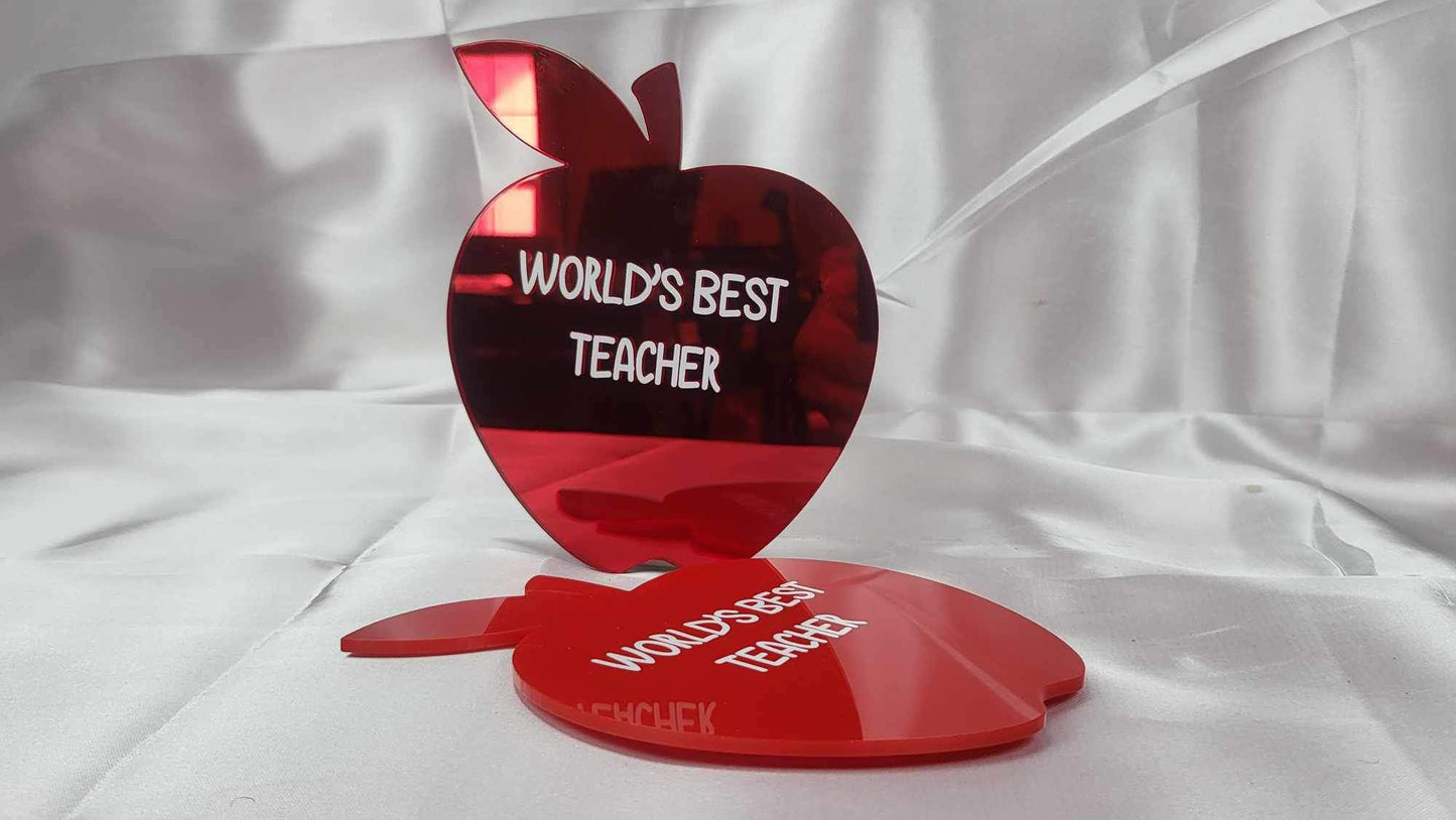 World's Best Teacher Coaster