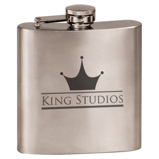 6 OZ STAINLSS STEEL FLASK