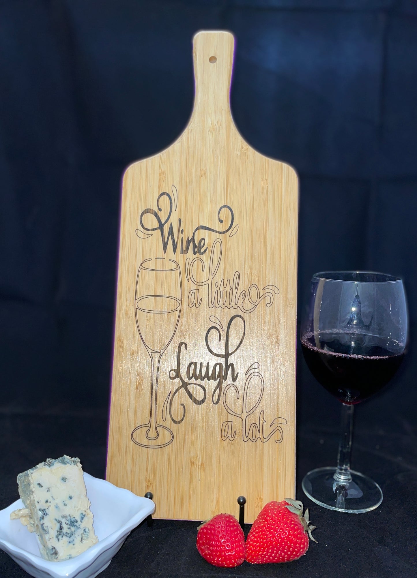 Wine and Cheese Charcuterie Board